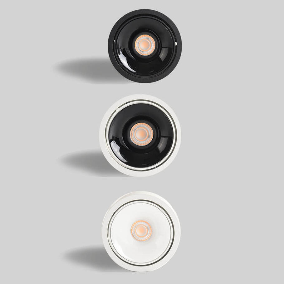 AstraGlow Round LED Spotlight Flush Mount Ceiling Light