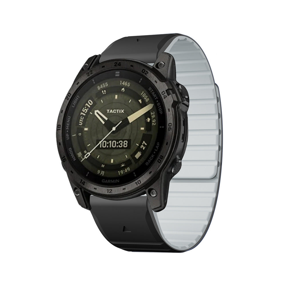 Silikon-Magnetarmband für Garmin-Uhr
