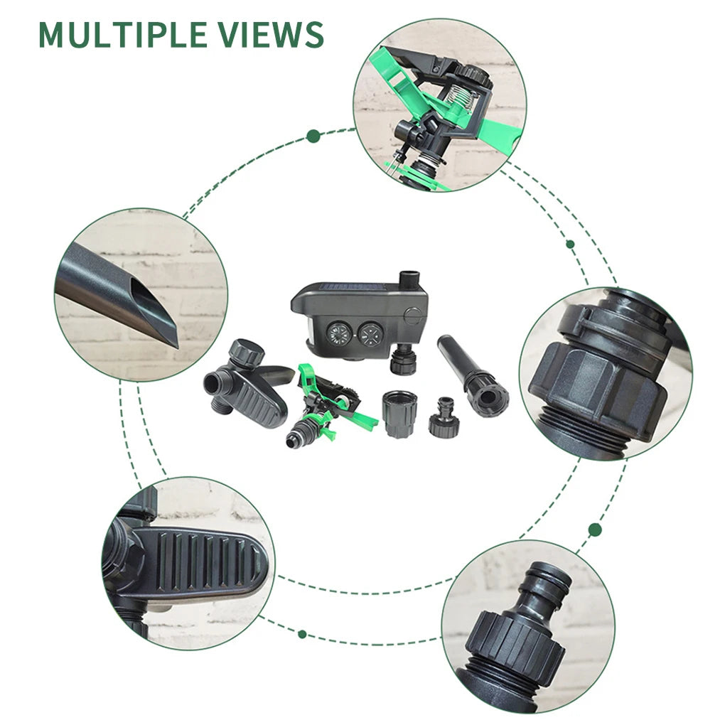 Solar Powered Motion Activated Animal Deterrent Sprinkler