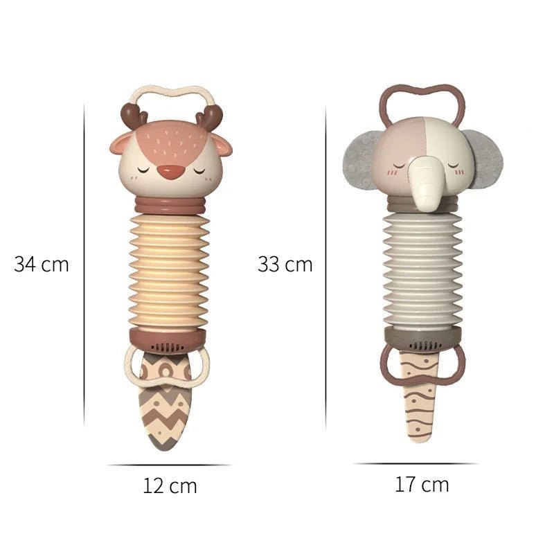 MelodiNest 2-In-1 Baby Accordion And Rattle For Musical Early Education