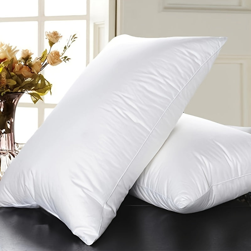 VeloraCloud Ultra Soft Down Pillow with Goose Down Fill and Cotton Cover