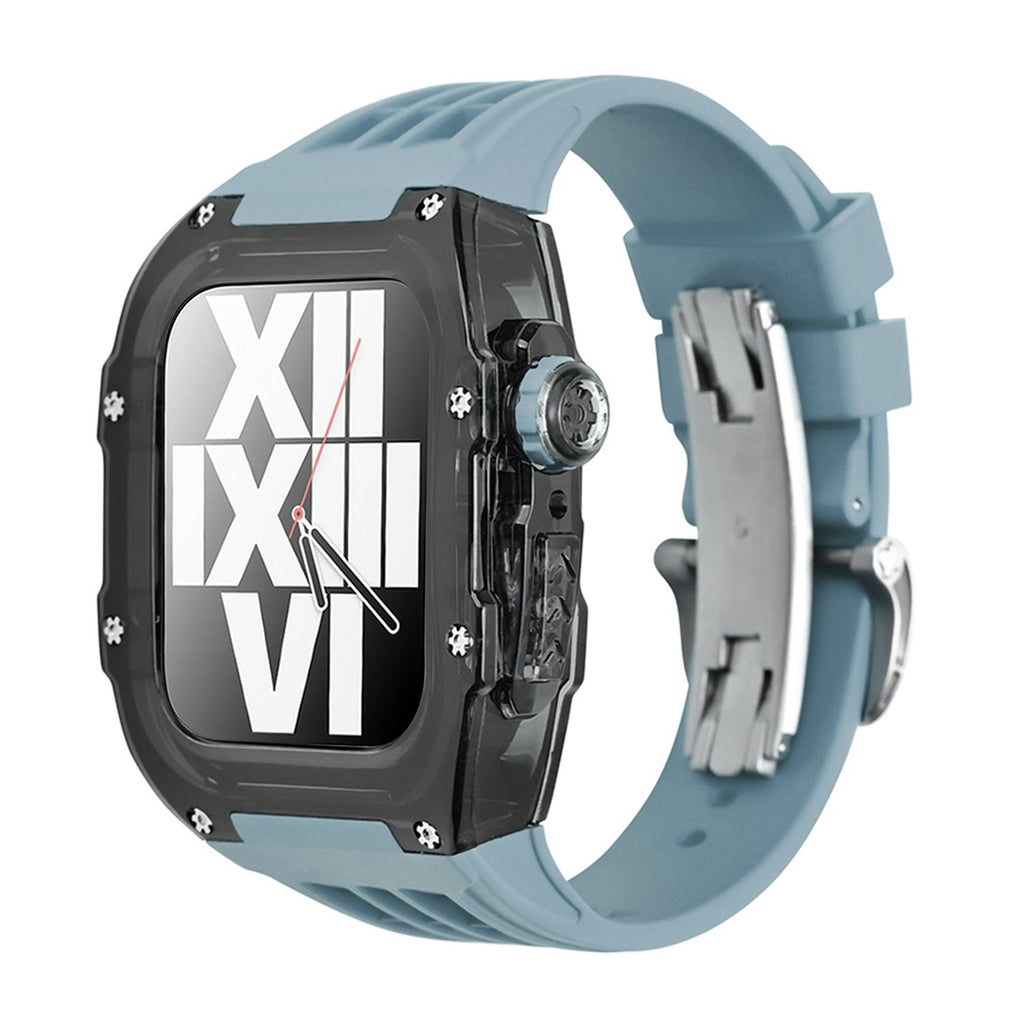 Zestaw ochronny RM V30 Glacier do Apple Watch z paskiem z fluoroelastomeru