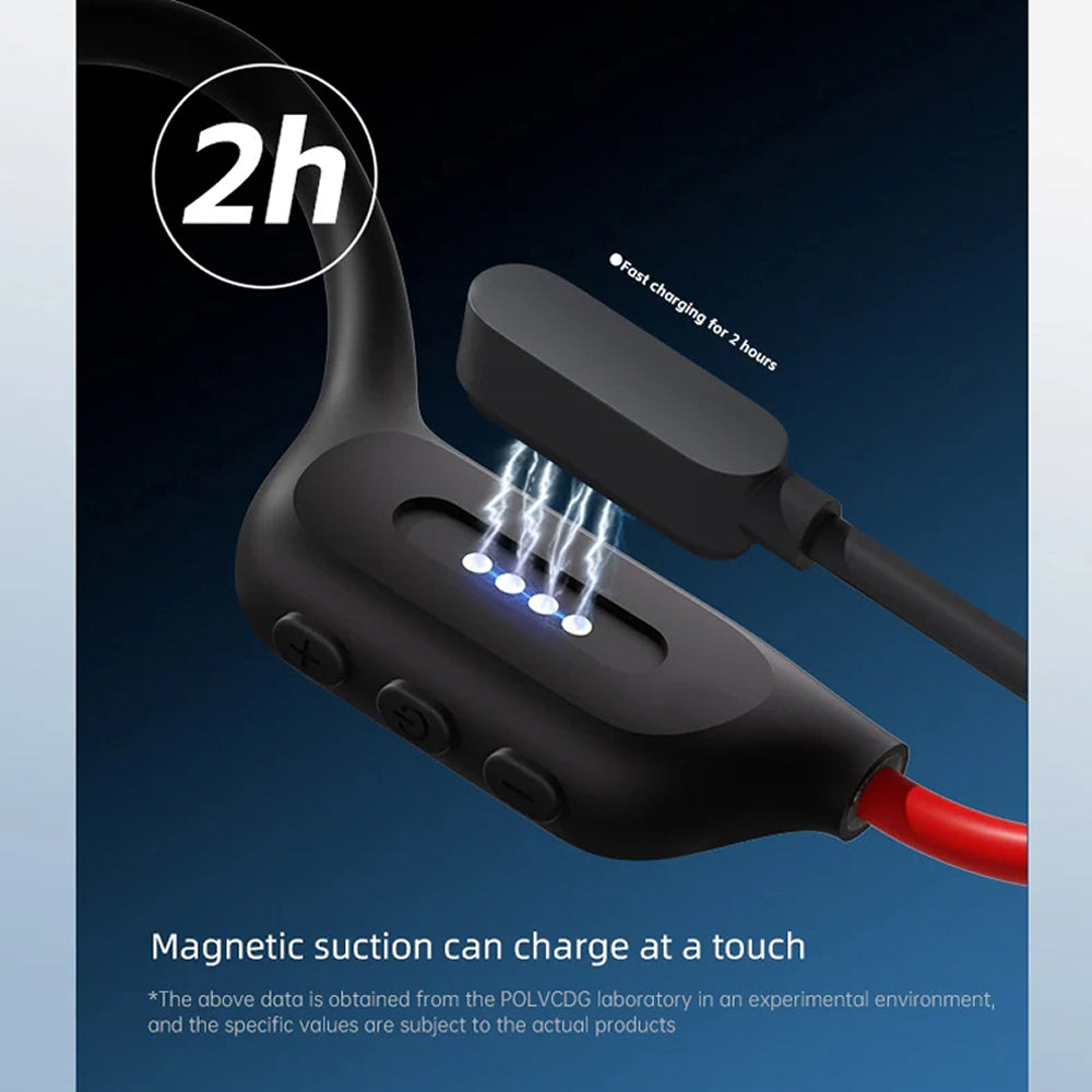 Kemik İletimli Yüzme Kulaklıkları, IPX8 Su Geçirmez, 32GB, 12 Saat Pil, MP3 Bluetooth