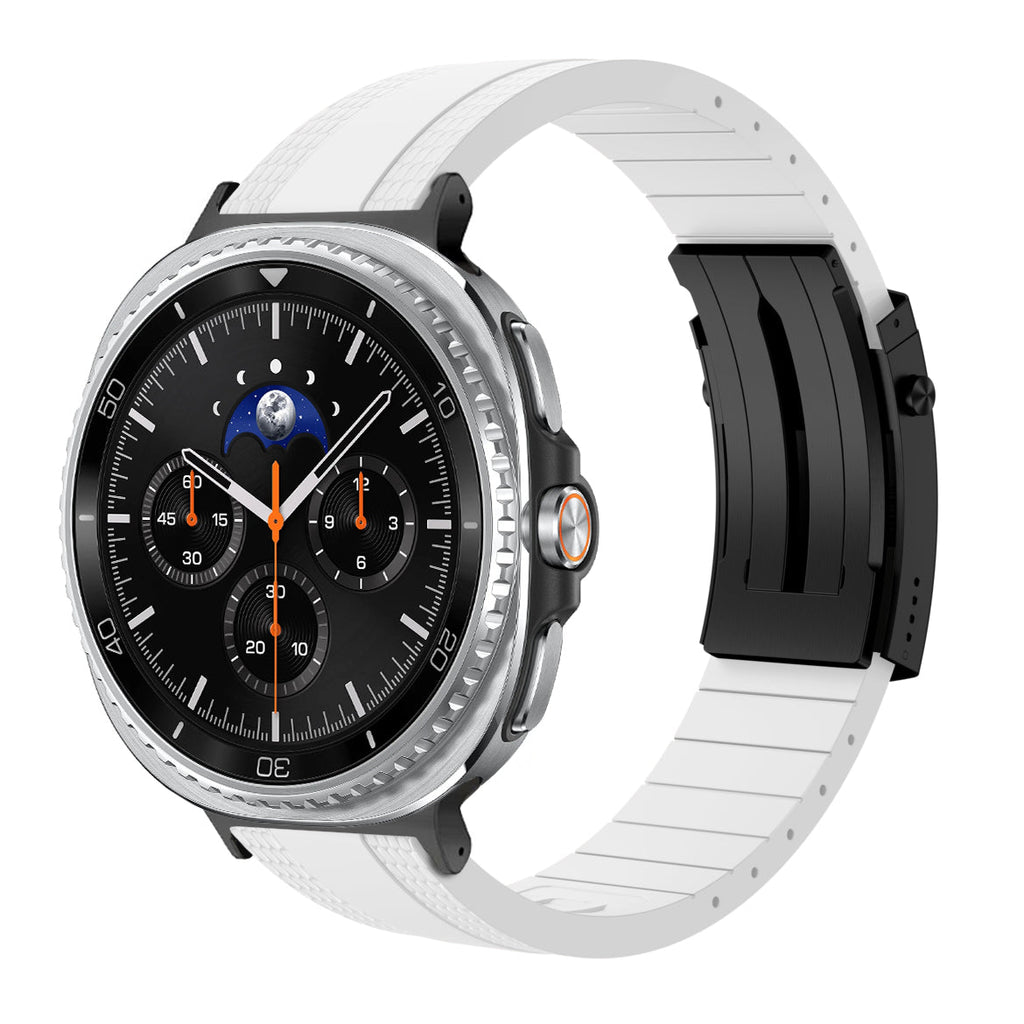 Samsung Galaxy Watch için Premium Ocean Luxe FKM Bant Sürümü