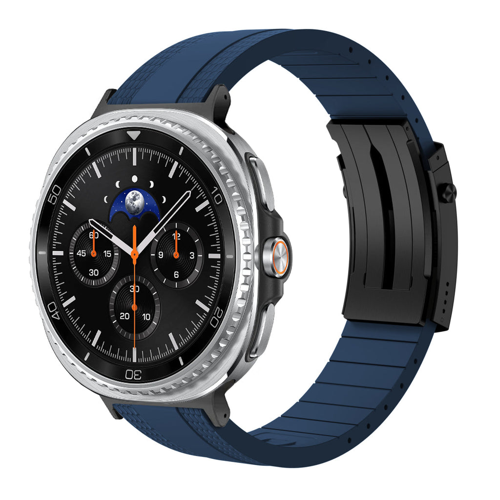 Samsung Galaxy Watch için Premium Ocean Luxe FKM Bant Sürümü