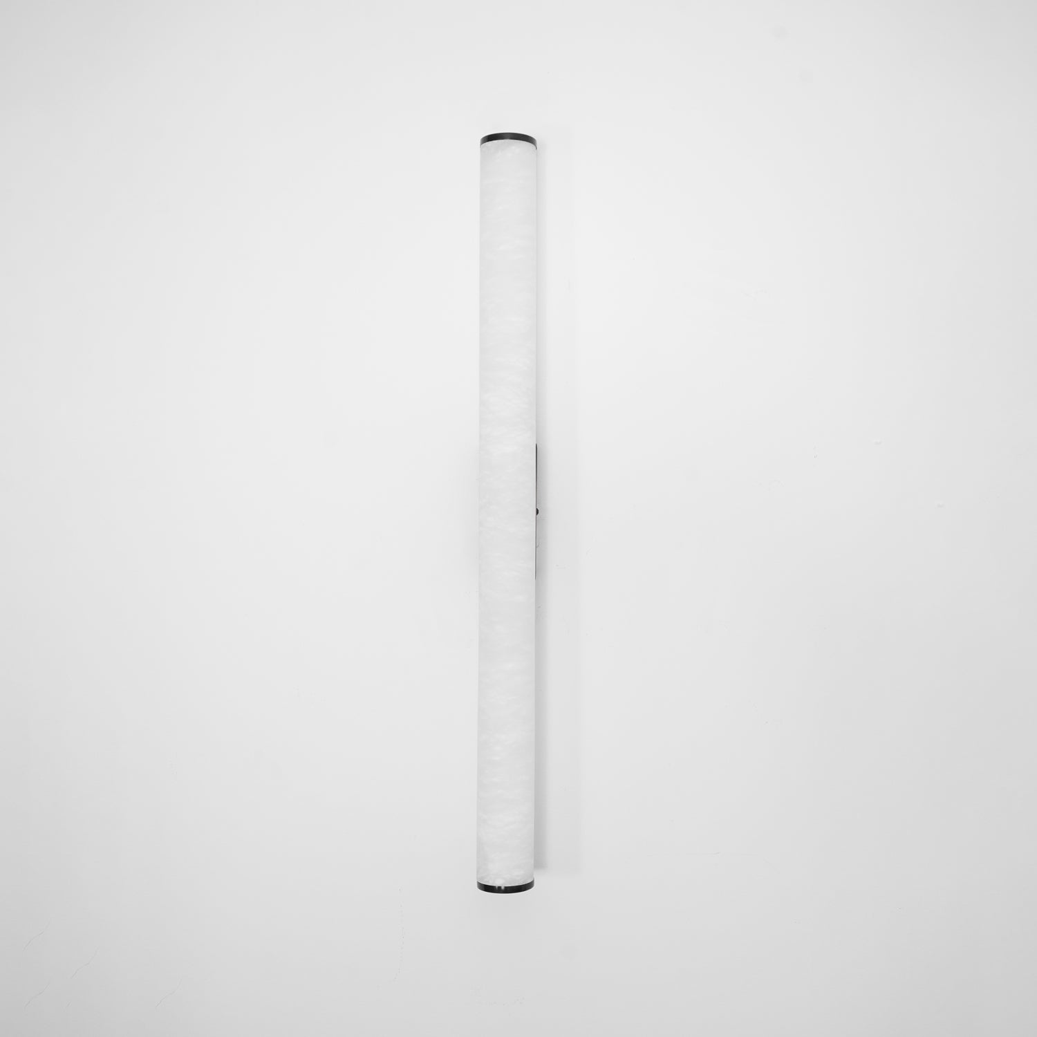 Alabaster Tube Wall Sconce With One Light LED Fixture