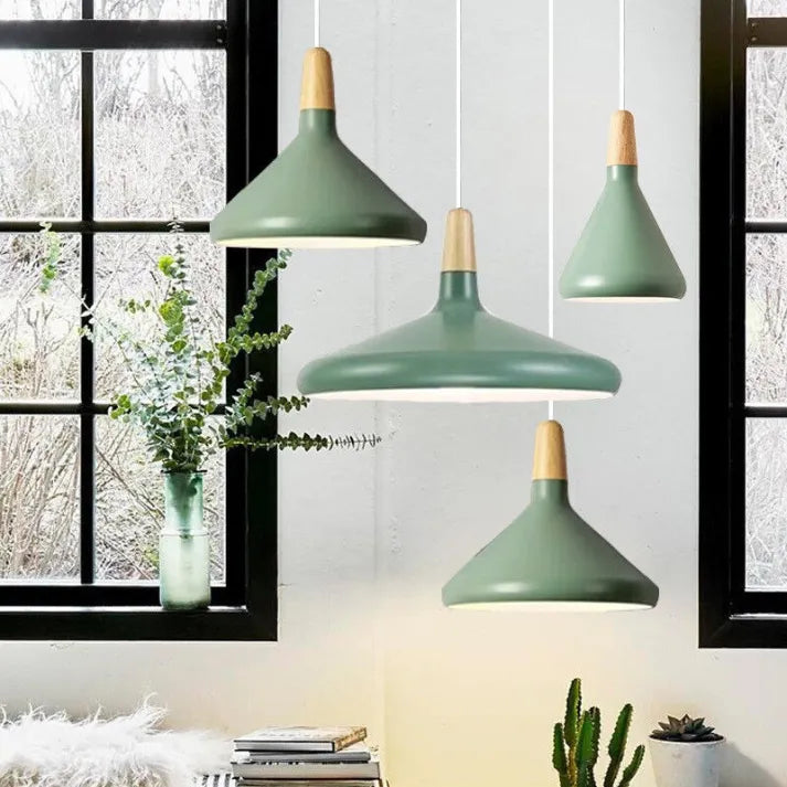 Lumiere | Kúpos Macaron Inspirálta Fém Függeszték