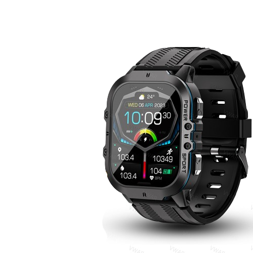 AquaPro Svømme Smartwatch: Vandtæt Sportsur - Ideel til Svømmere, Holdbar Vandafvisende Fitness Tracker