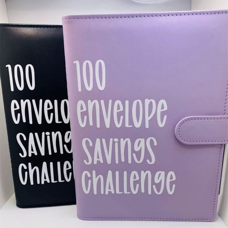 BrightNest 100 Envelope Challenge Budget Binder For Families Durable A5 Organizer