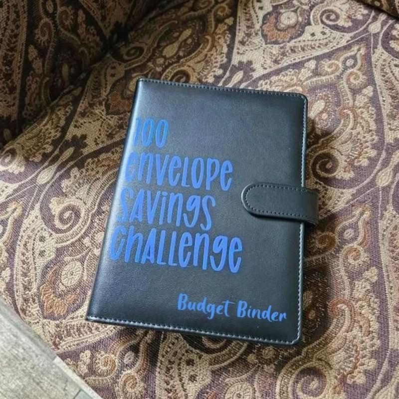 BrightNest 100 Envelope Challenge Budget Binder For Families Durable A5 Organizer