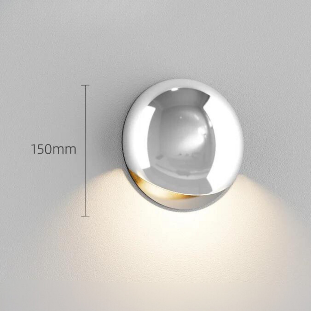 Lyra Vegglampe-serie i aluminium med moderne LED-lys