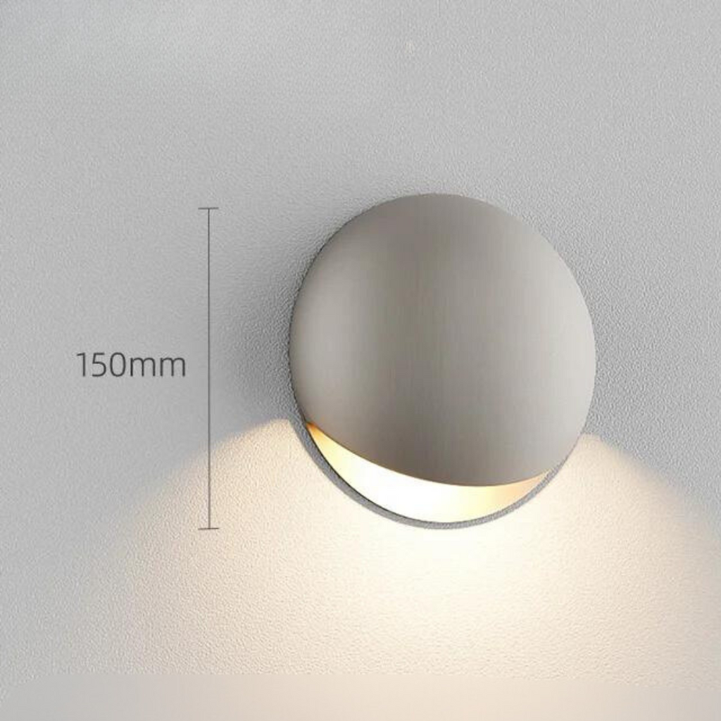 Lyra Vegglampe-serie i aluminium med moderne LED-lys