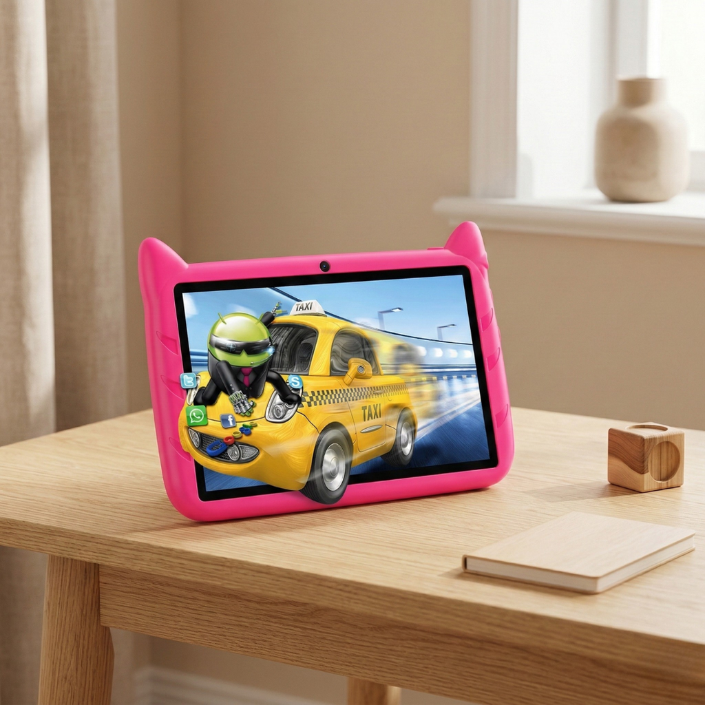 7-Zoll Android Kinder-Tablet mit erweiterbarem Speicher