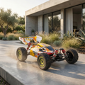 WLtoys 144010 V8 1:14 skala børsteløs 4WD fjernstyret bil 75 km/t terræn