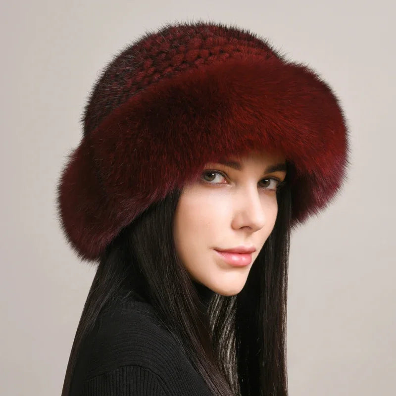 Valentina minkpels hat