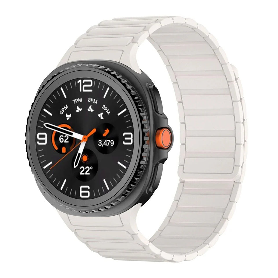 Příslušenství silikonový magnetický řemínek pro Samsung Galaxy Watch