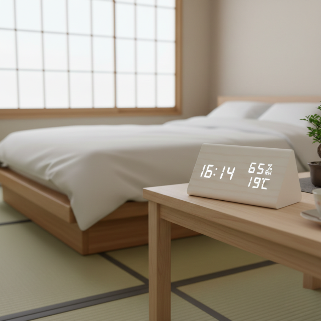 Alarm Clock With LED Display For Home Or Office Use