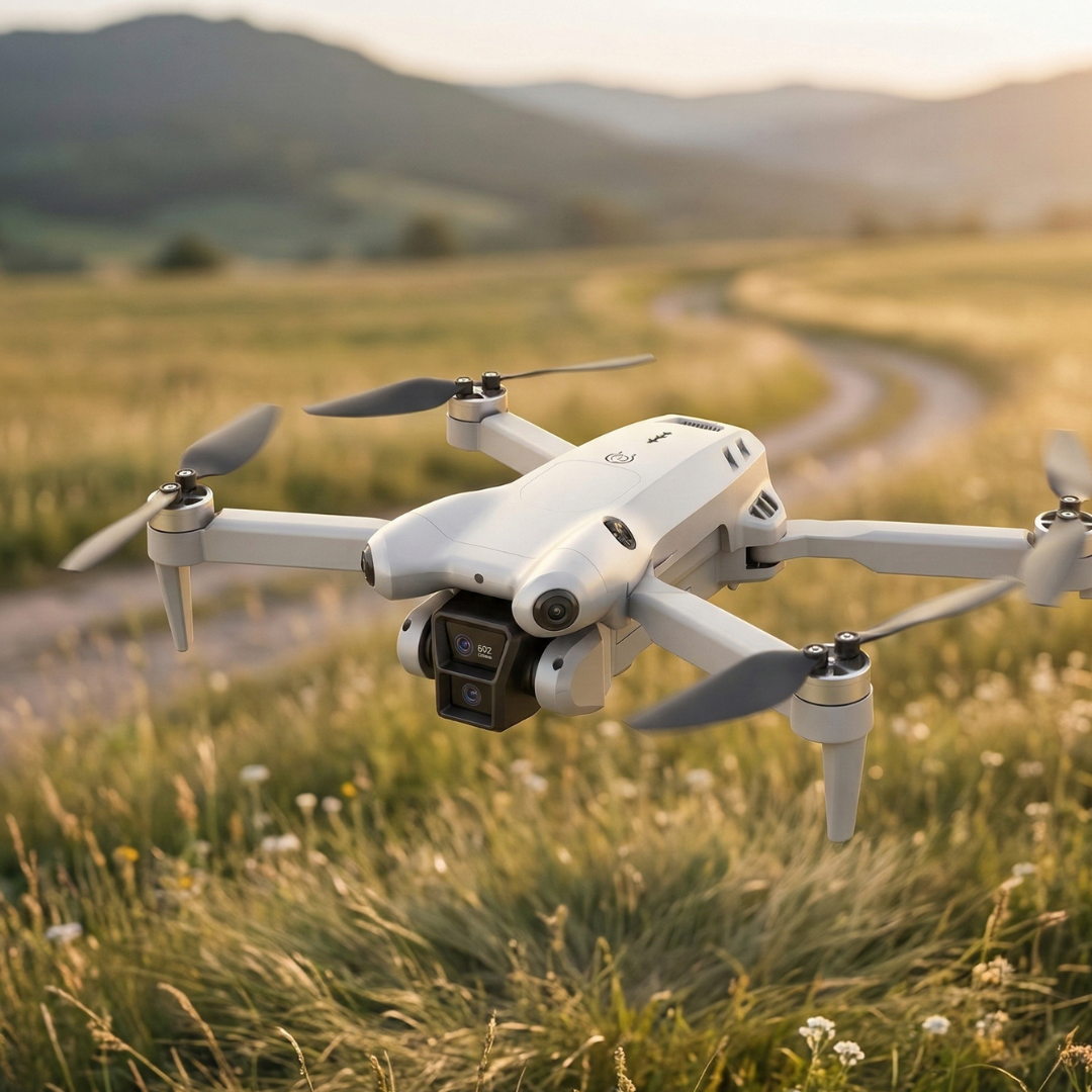 8K Drone With Dual Cameras And Obstacle Avoidance For Aerial Photography