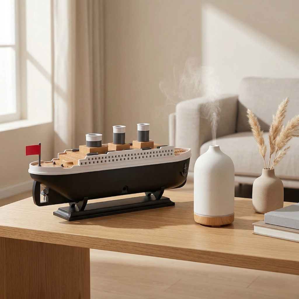 Remote Controlled Smart Humidifier For Home Comfort And Ambience