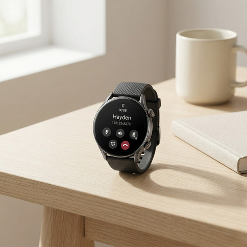 AMOLED Fitness-Smartwatch mit Aktivitätsverfolgung und Bluetooth
