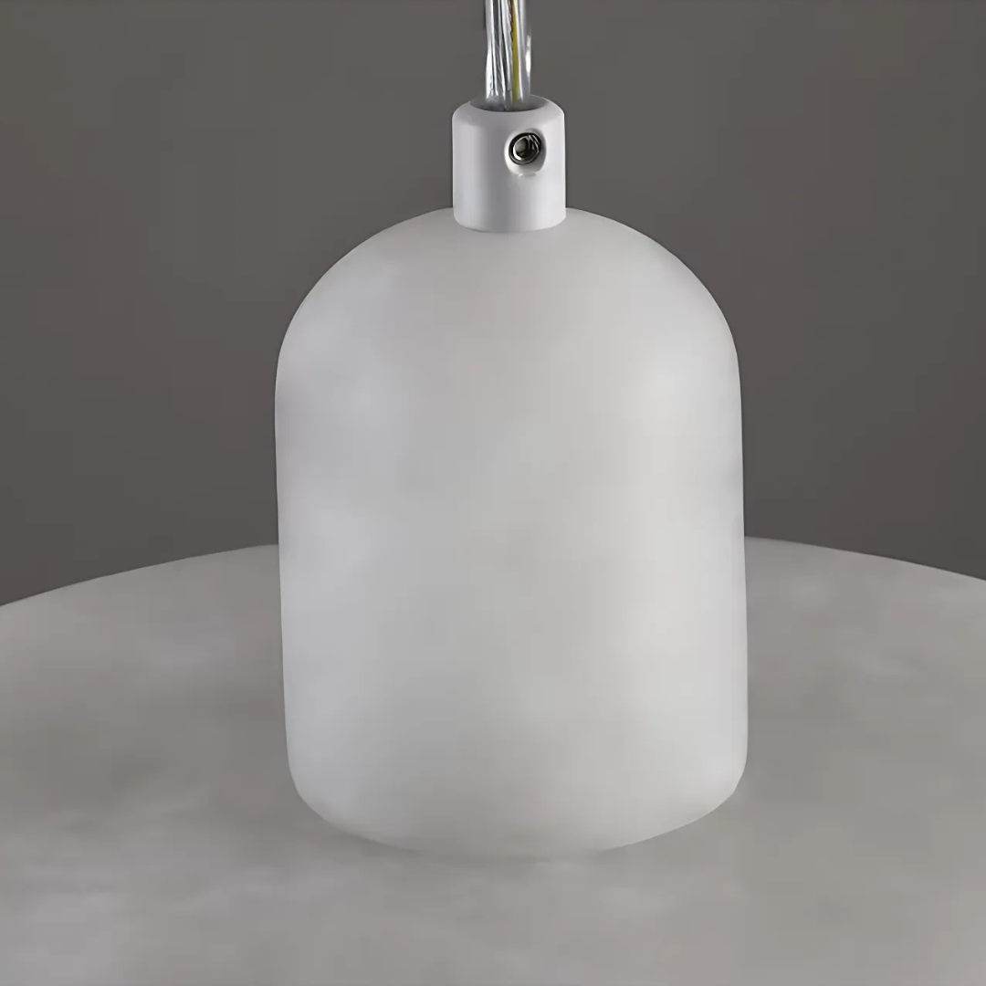 Vespera márvány kézzel kötött függeszték lámpa LED E14 egy égős