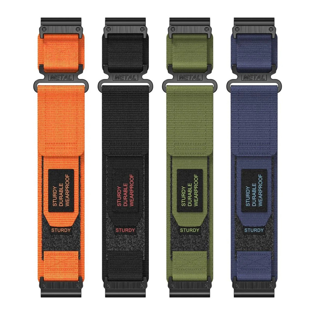 Garmin QuickFit Nylon Canvas Velcro Wristband For Watches