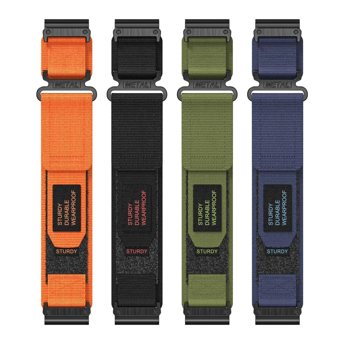 Garmin QuickFit Nylon Canvas Velcro Wristband For Watches