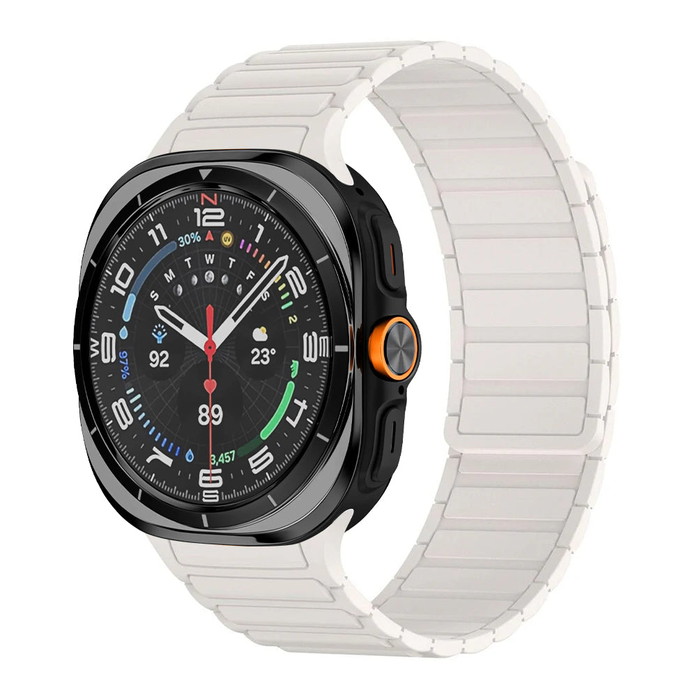 Příslušenství silikonový magnetický řemínek pro Samsung Galaxy Watch
