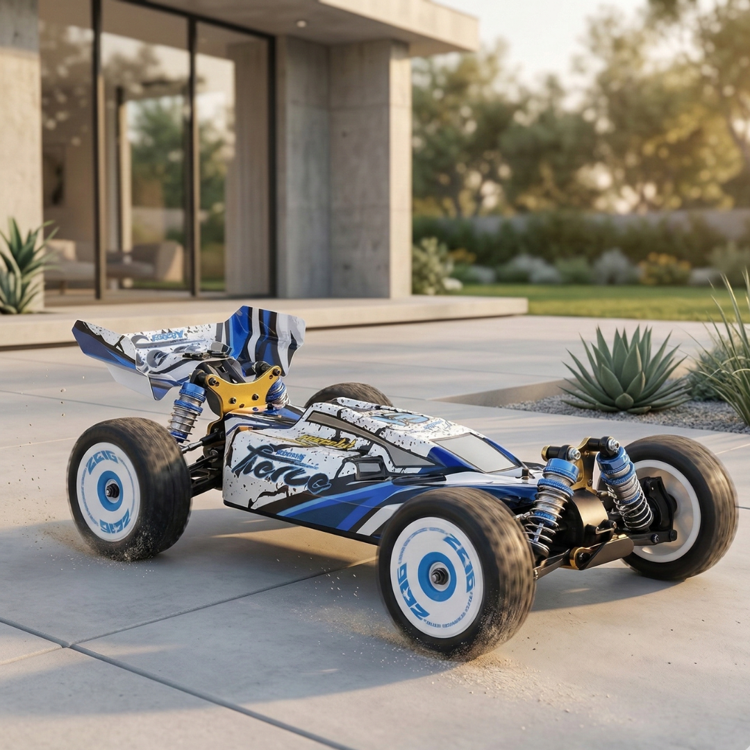 1:12 Scale Brushless 4WD Off-Road RC Car Reaches 75km/h
