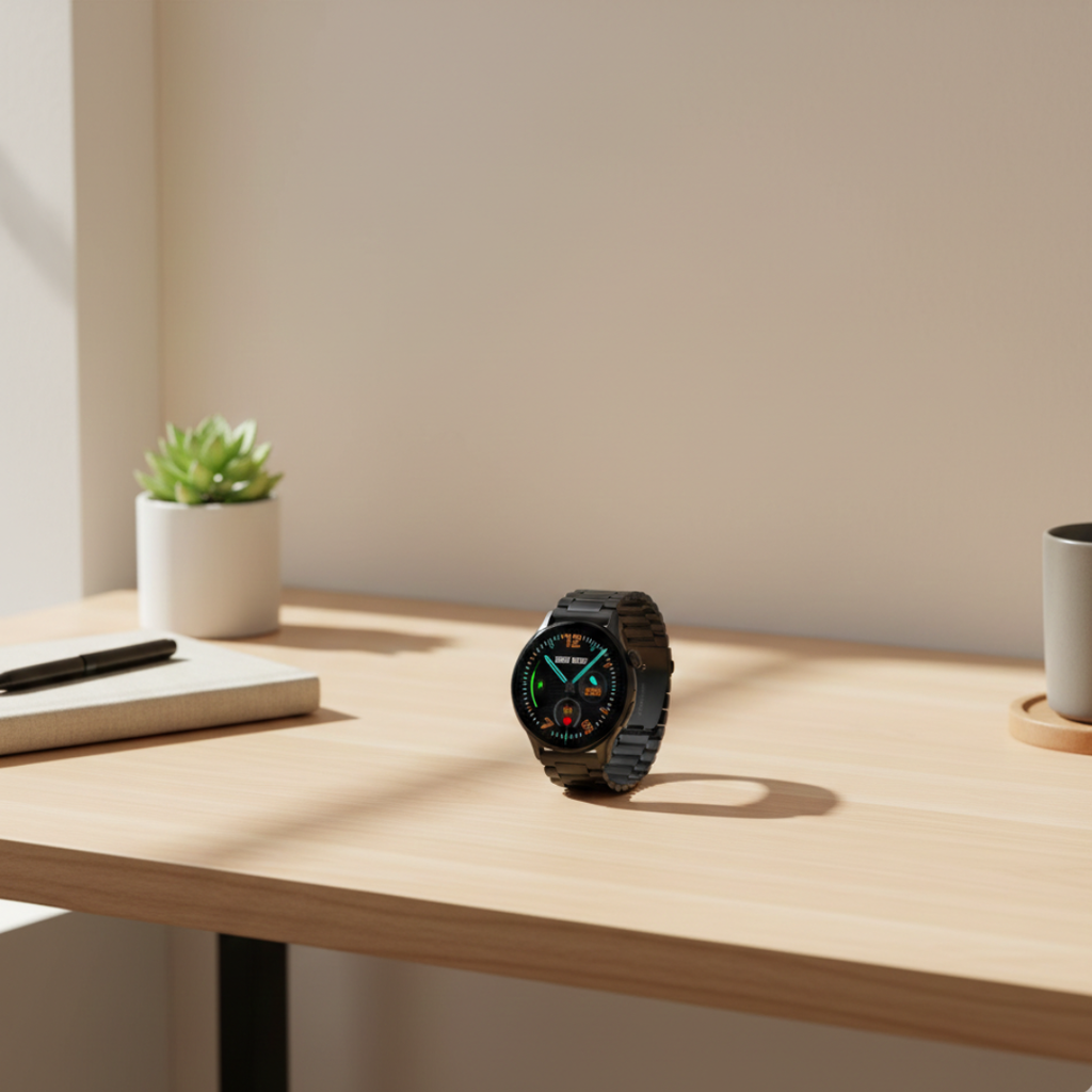 AMOLED Smartwatch For Women With Waterproof Build And Bluetooth Calling