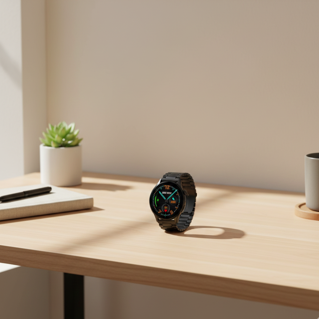 AMOLED Smartwatch For Women With Waterproof Build And Bluetooth Calling