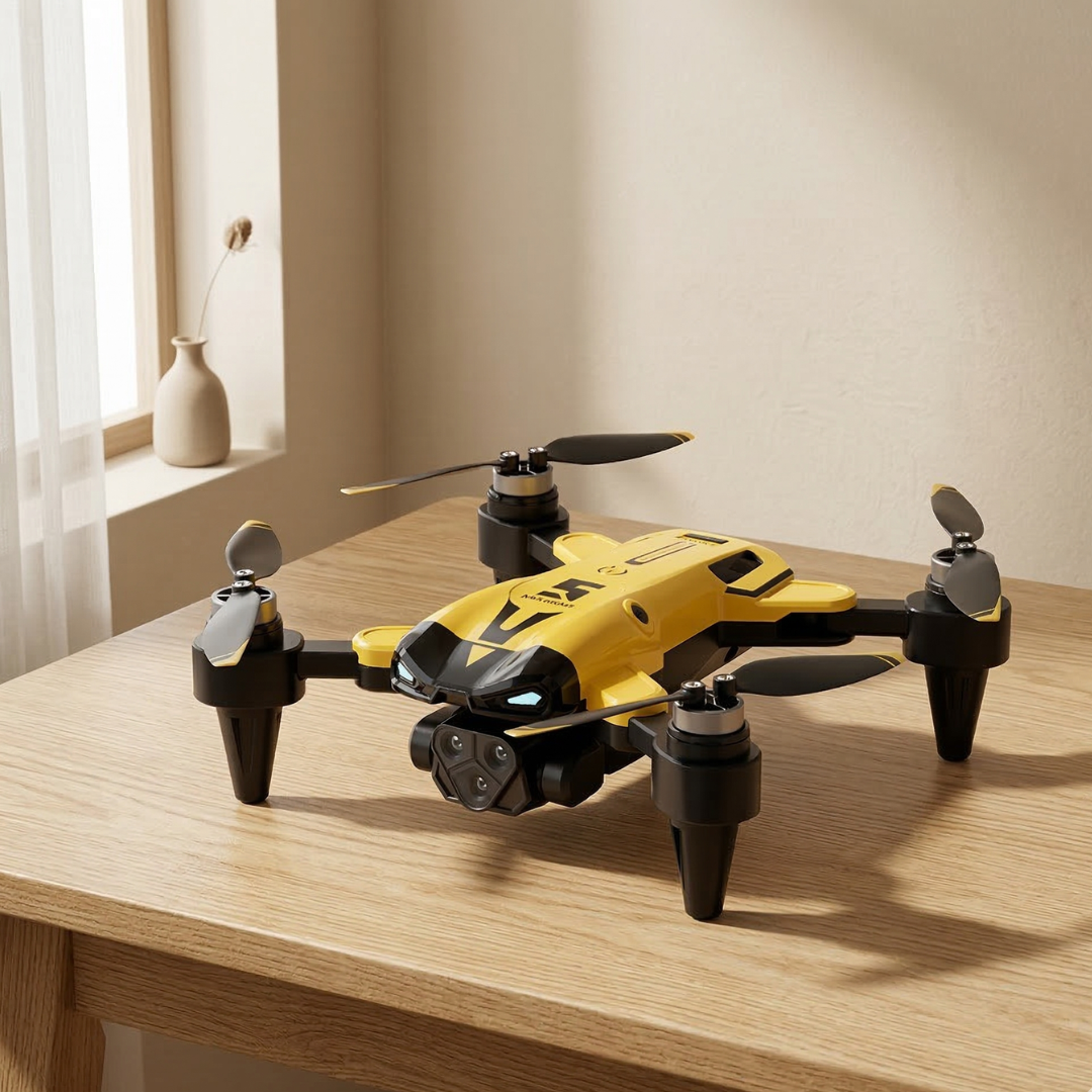 8K Quadcopter With Triple Camera System For High Detail Aerial Photography