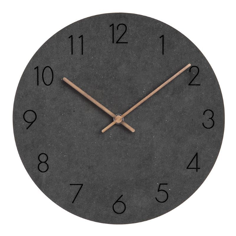 Fjordis Wall Clock Minimalist Silent 29 cm Nordic Design