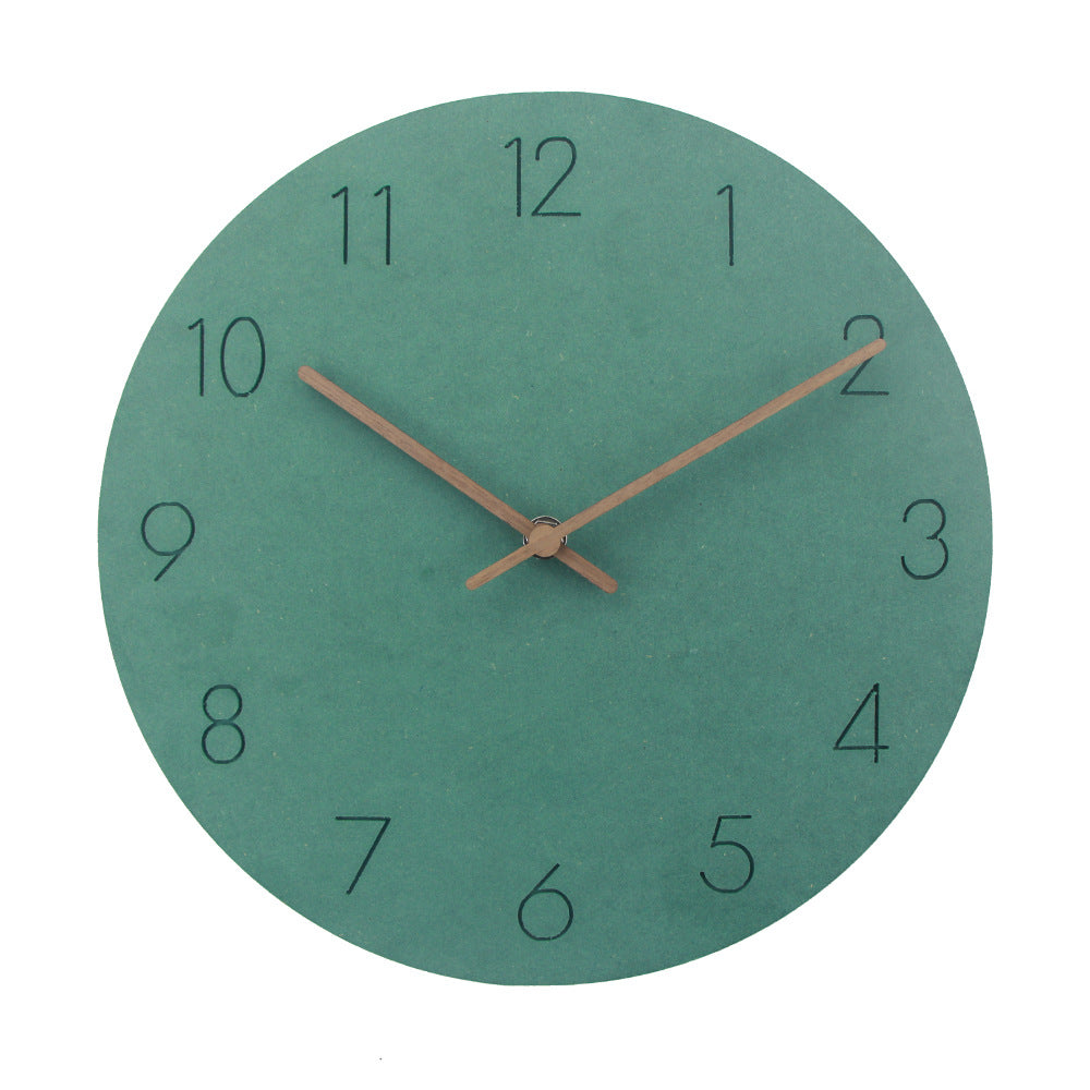 Fjordis Wall Clock Minimalist Silent 29 cm Nordic Design