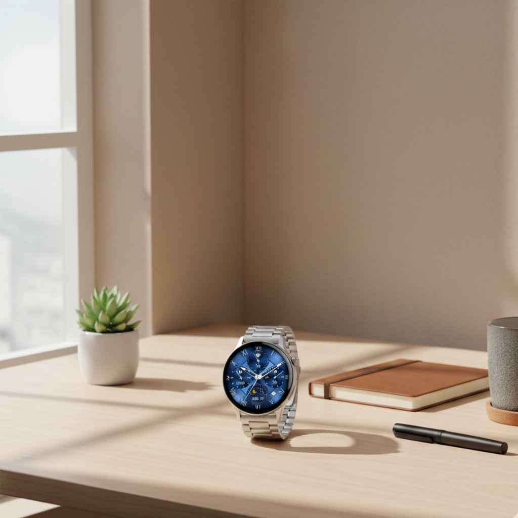 AMOLED Smartwatch For Women With Waterproof Build And Bluetooth Calling