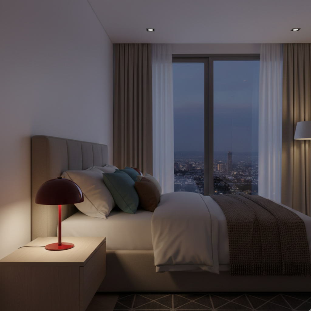Ledningsfri LED-skrivebordslampe med genopladeligt batteri til fleksibel, moderne belysning | compagnien