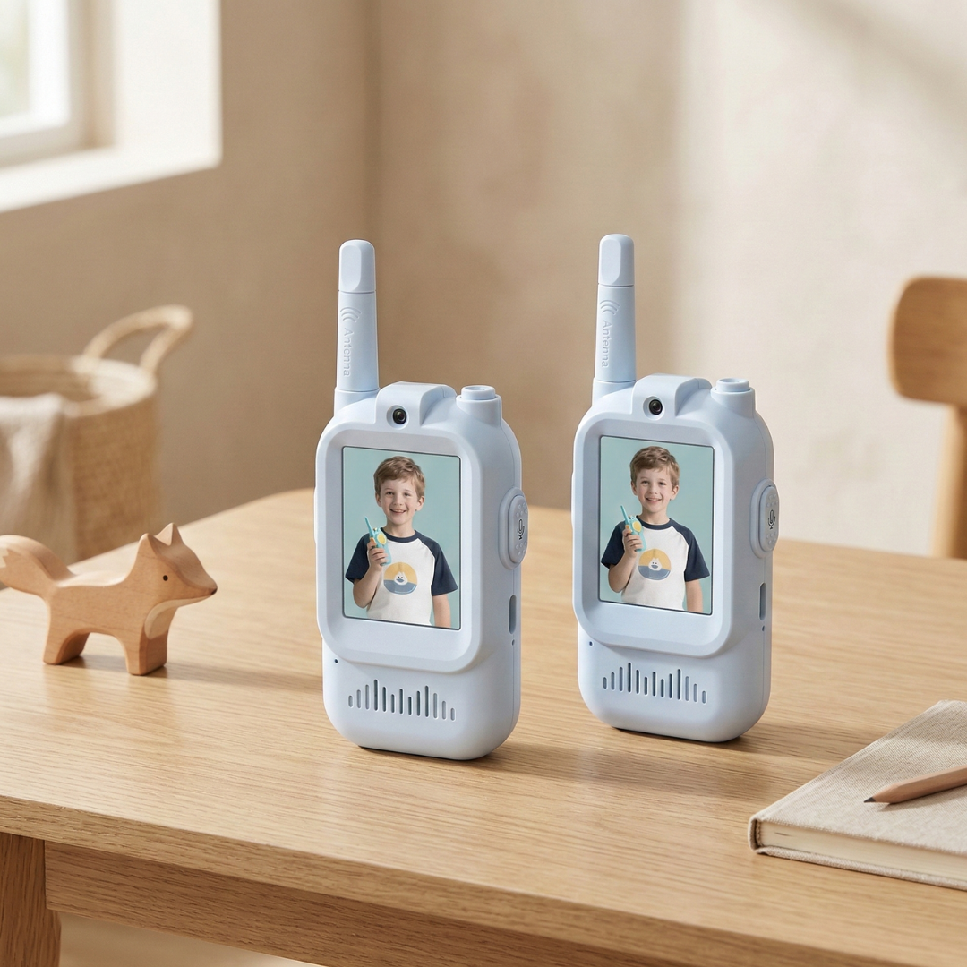 Video-fähige Walkie-Talkies für Kinder im Alter von drei bis sechs Jahren Spielzeit