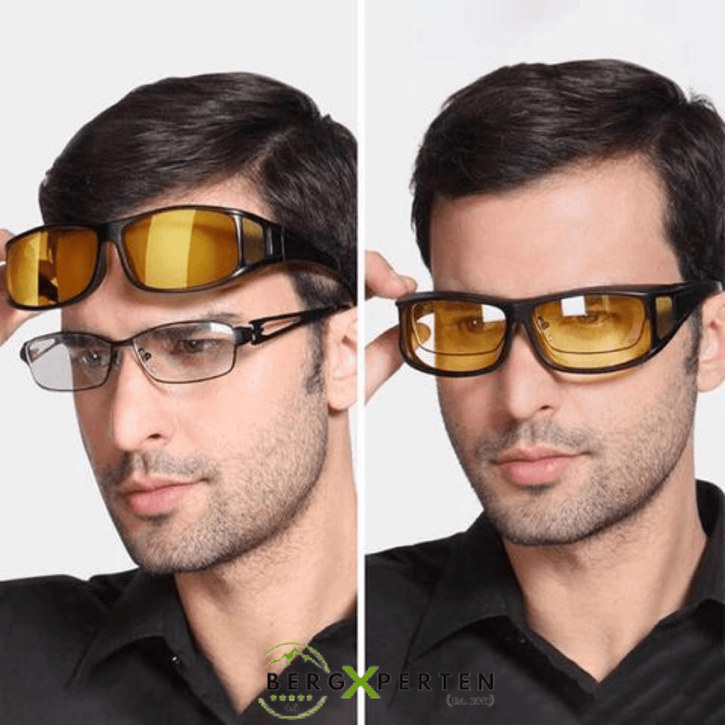 Óculos de Condução Noturna LumaView com Lentes HD e Proteção Contra Encandeamento