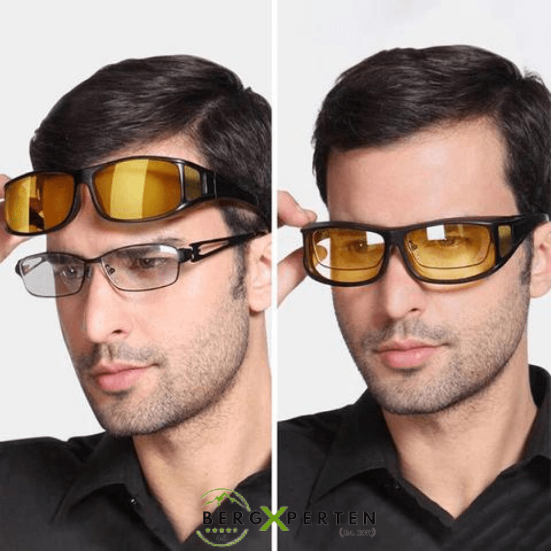 Óculos de Condução Noturna LumaView com Lentes HD e Proteção Contra Encandeamento