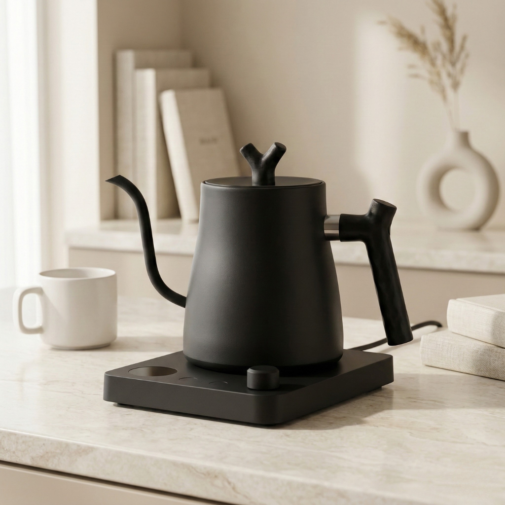 Precision Brew Gooseneck Kettle With Temperature Control