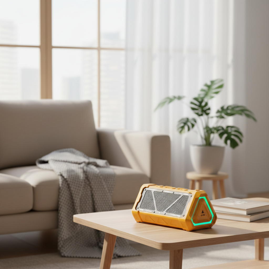 RGB Speaker For Outdoor Bluetooth Audio On The Go Everyday