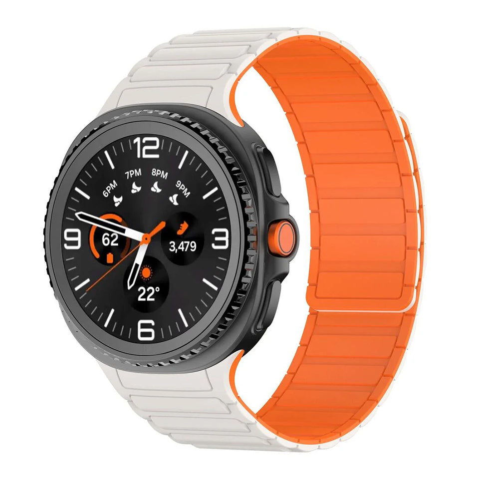 Příslušenství silikonový magnetický řemínek pro Samsung Galaxy Watch