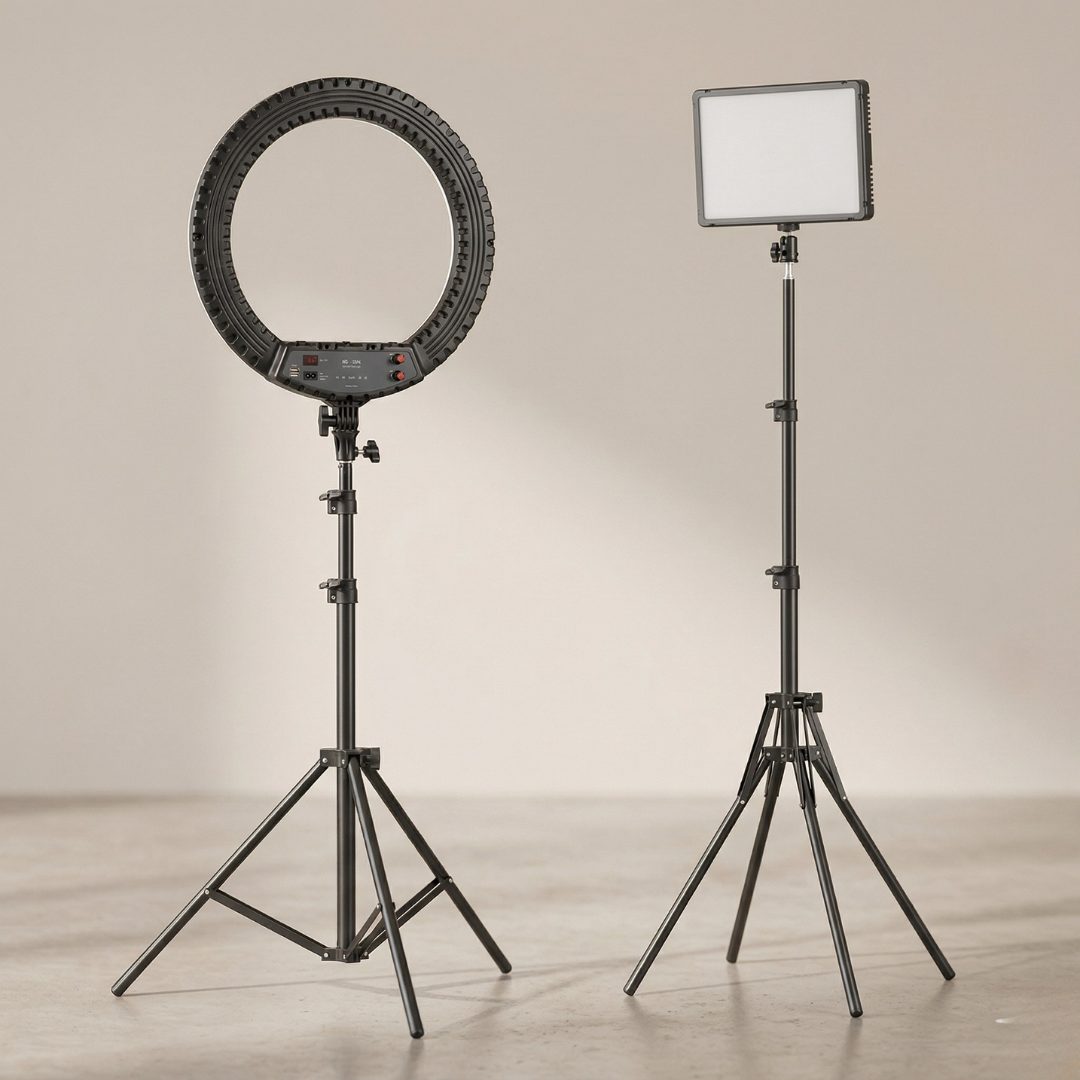 ProLite 18-Inch Circular LED Light With Tripod Stand