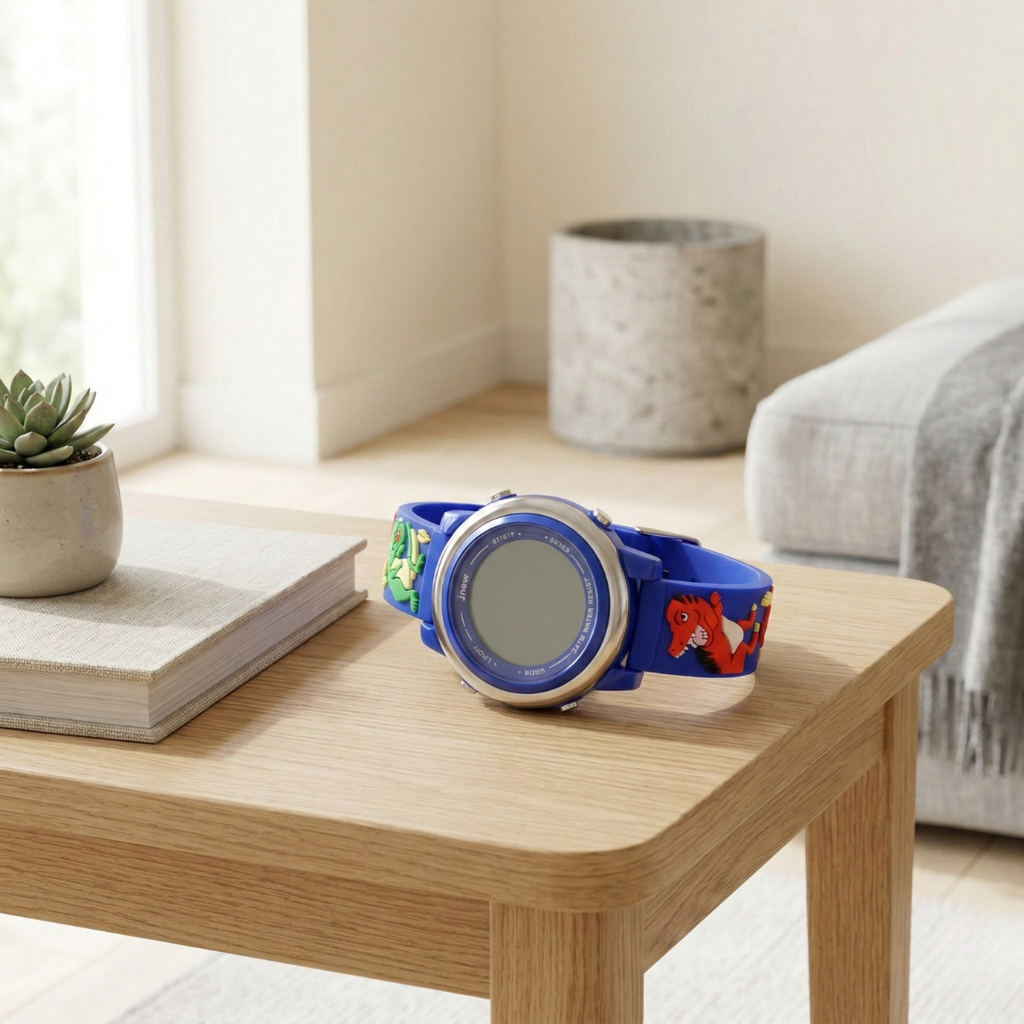 Kids Smartwatch With Alarm And Water-Resistant Build