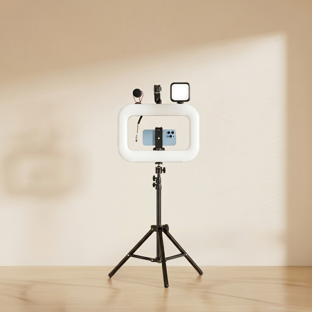 Roreta Handheld Ring LED Light For Photography And Streaming