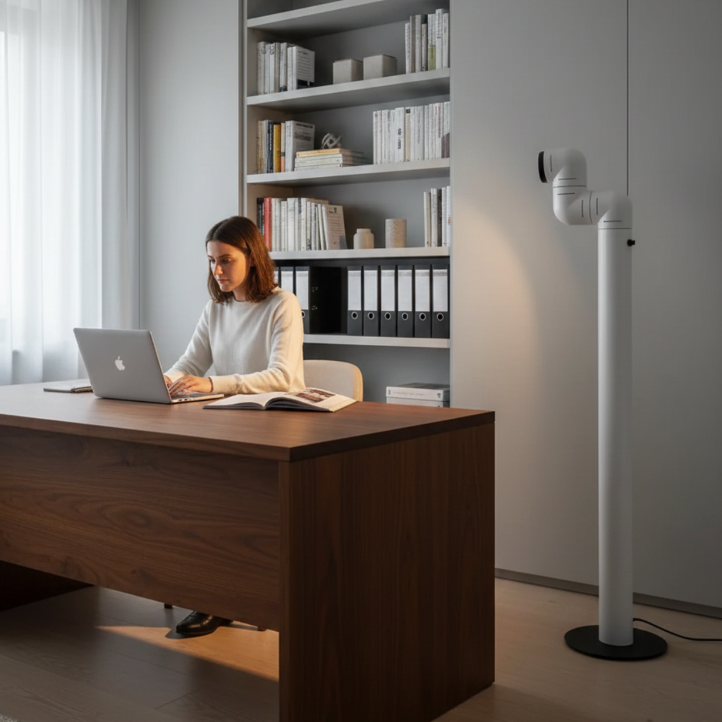 Lampa Akcentowa w Stylu Nordic z Wzorem Rury Wodnej do Nowoczesnego Wnętrza