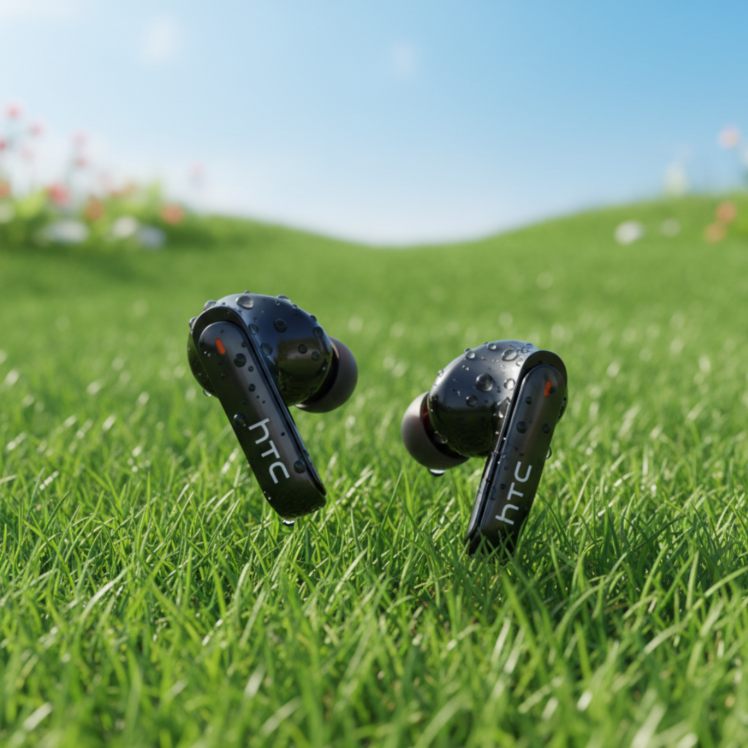 HTC NE70 Wireless Earbuds With Touchscreen Case New Edition