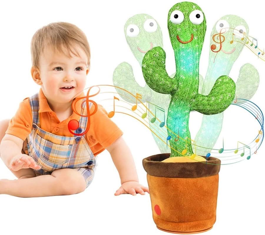 JoyLeaf Dancing Cactus Toy For Kids With Singing And Dancing Fun
