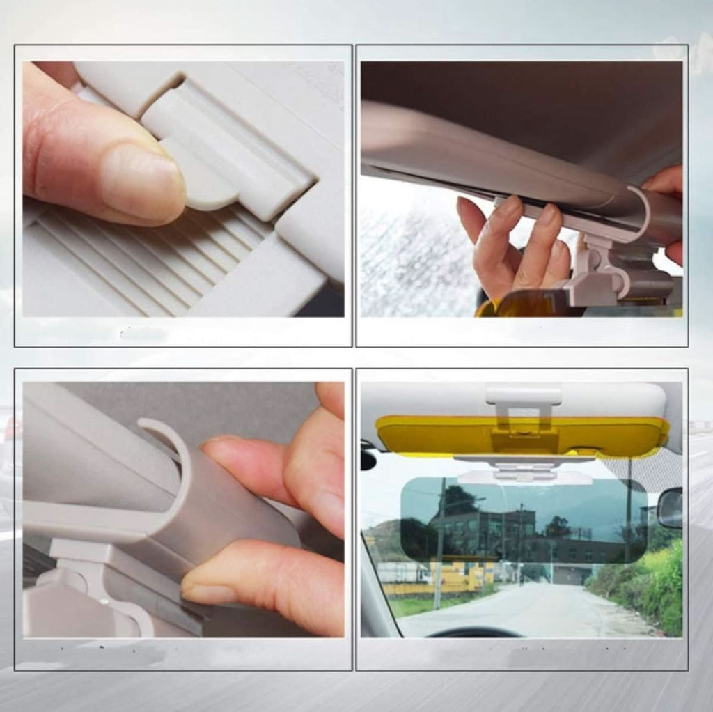 Parasole per auto NovaGuard per una guida senza abbagliamento e il comfort del conducente