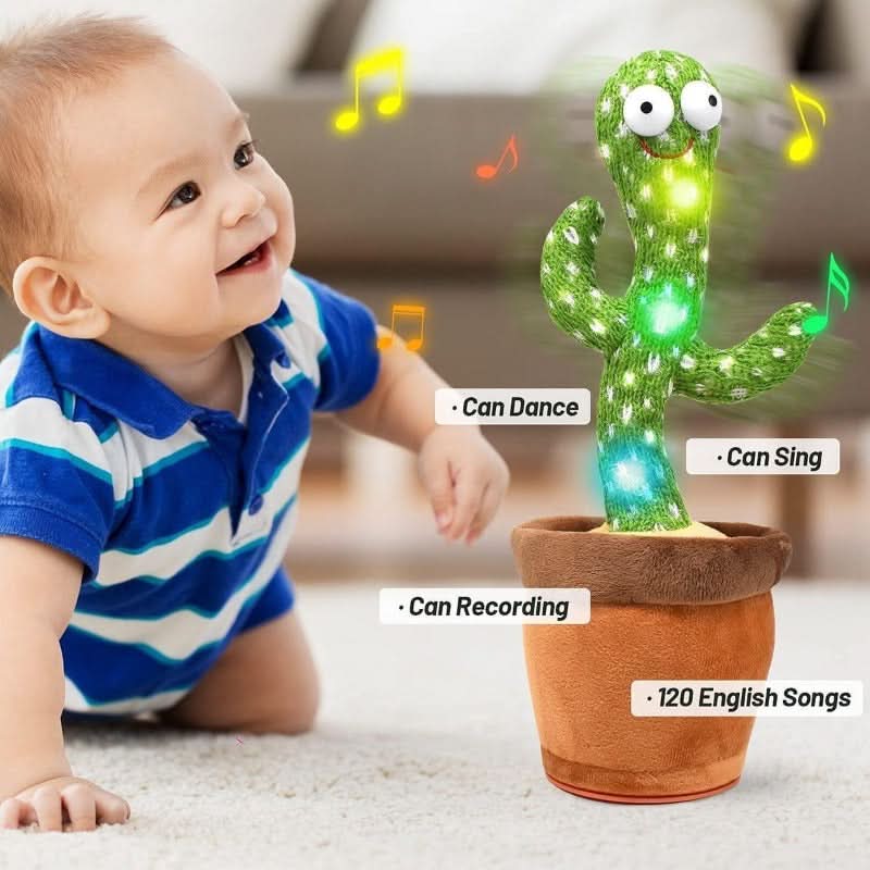 JoyLeaf Dancing Cactus Toy For Kids With Singing And Dancing Fun
